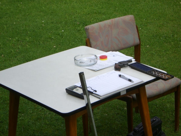 Alle Utensilien liegen bereit...